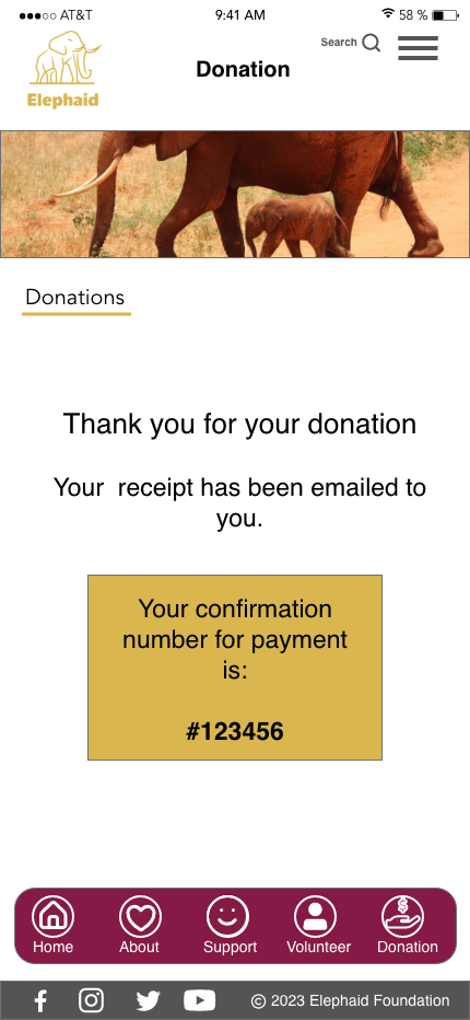 User Experience Donation – 1